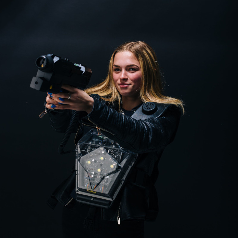 1 spel Lasertag